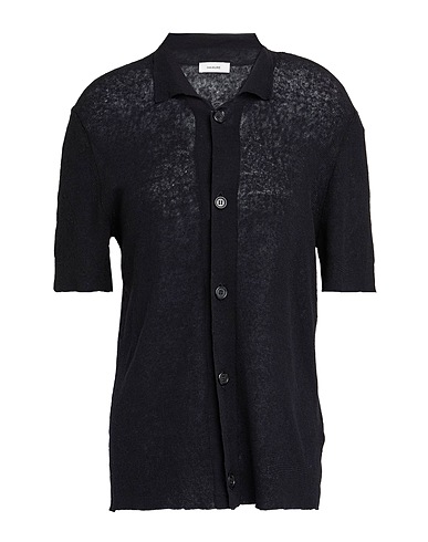 HAIKURE Cardigan Black 45% Linen, 45% Cotton, 10% Polyamide