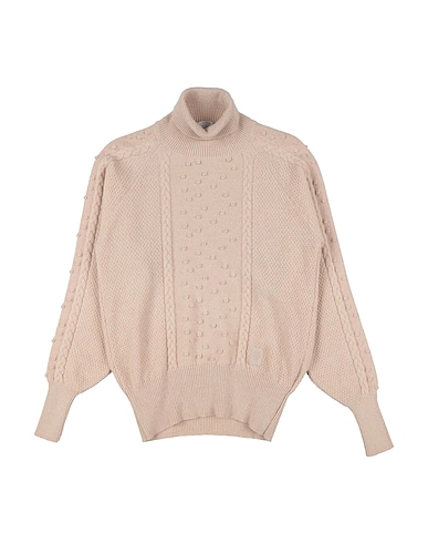 ELEVENTY Polo neck Beige 90% Wool, 10% Cashmere