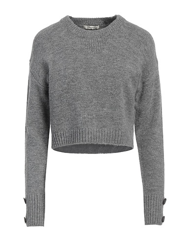 HINNOMINATE Jumper Grey 60% Acrylic, 14% Polyamide, 10% Polyester, 8% Viscose, 8% Wool