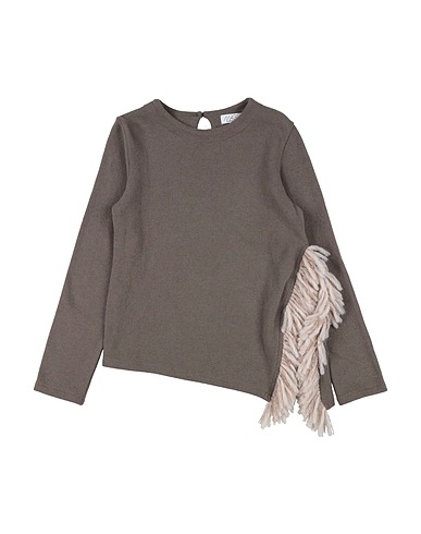 MAGIL Pullover Tortora 70% Cotone, 20% Acrilico, 4% Altre Fibre, 3% Viscosa, 3% Poliestere