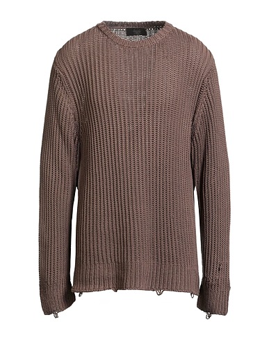 MAISON FLÂNEUR Sweater Taupe 100% Cotton