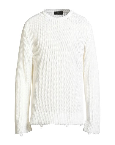 MAISON FLÂNEUR Jumper White 100% Cotton