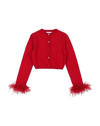 ELSY Cardigan COUTURE Red 50% Viscose, 28% Polyester, 22% Polyamide
