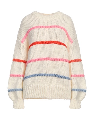 PIECES Sweater Cream 80% Recycled polyester, 20% Polyester