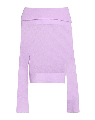 WOOL & CO Sweater Lilac 42% Baby alpaca wool, 35% Polyamide, 23% Mohair wool