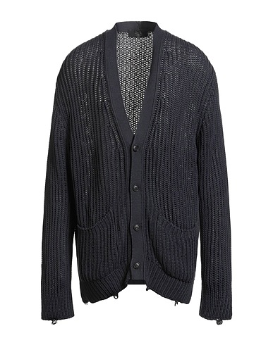 MAISON FLÂNEUR Cardigan Midnight blue 100% Cotton