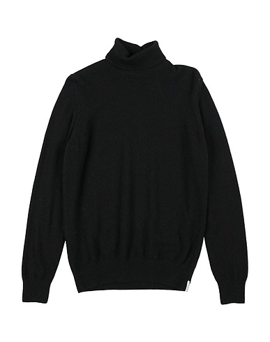 JURTA Rollkragenpullover Schwarz 80% Merinowolle, 20% Kaschmir