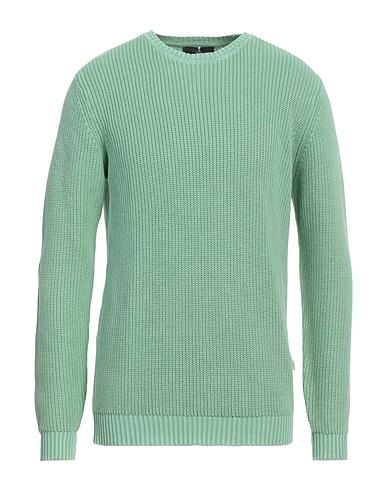 LIU •JO MAN Jumper Light green 100% Cotton