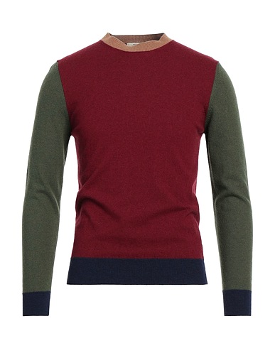 MQJ Pullover Bordeaux 35% Poliammide, 30% Lana, 30% Viscosa, 5% Cachemire