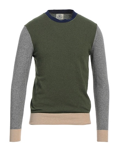 MQJ Jumper Military green 35% Polyamide, 30% Wool, 30% Viscose, 5% Cashmere