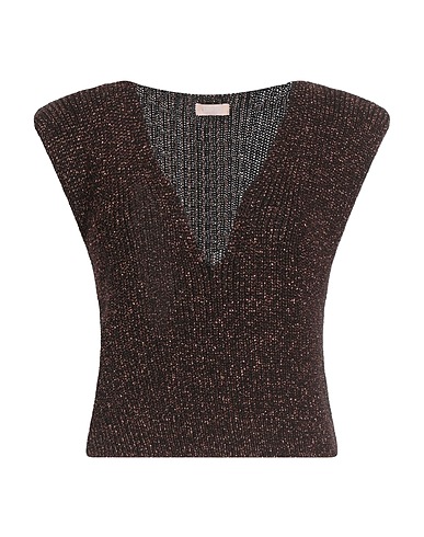 LIU •JO Pullover Bronze 50% Viskose, 33% Acryl, 10% Polyester, 5% Wolle, 2% Alpakawolle
