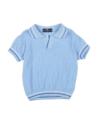 MANUELL & FRANK Pullover Hellblau 50% Baumwolle, 50% Acryl