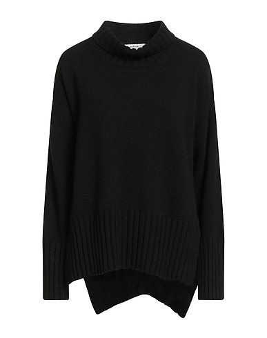 ALPHA STUDIO Dolcevita Nero 40% Lana, 30% Viscosa, 20% Poliammide, 10% Cachemire