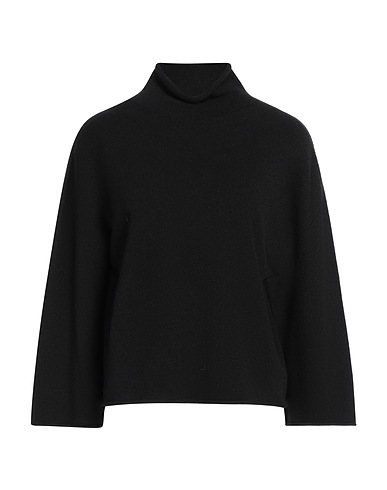 PLEASE Rollkragenpullover Schwarz 50% Viskose, 27% Polyester, 23% Polyamid