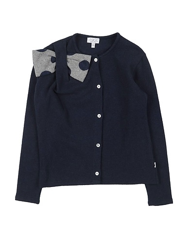 MAGIL Cardigan Midnight blue 70% Cotton, 20% Acrylic, 5% Synthetic fibers, 3% Viscose, 2% Elastane