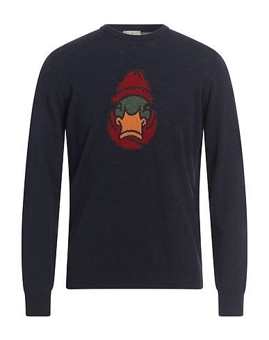 BROOKSFIELD Pullover Blu notte 100% Lana