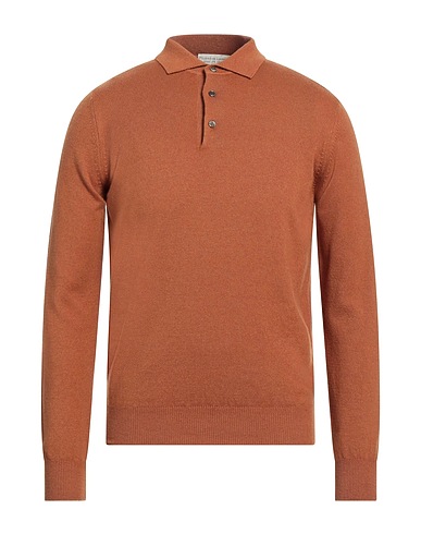 FILIPPO DE LAURENTIIS Jumper Brown 75% Super 120s Wool, 15% Silk, 10% Cashmere