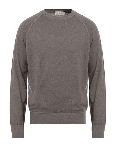 FILIPPO DE LAURENTIIS Pullover Gris 75% Super 120s Laine, 15% Soie, 10% Cachemire