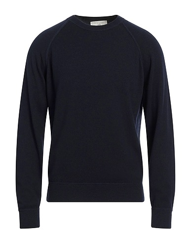 FILIPPO DE LAURENTIIS Pullover Marineblau 75% Super 120s Wolle, 15% Seide, 10% Kaschmir