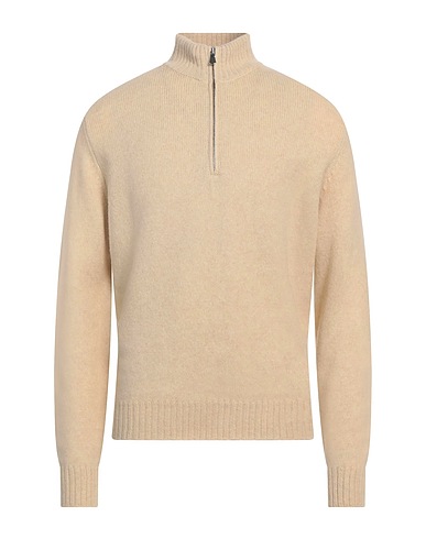 FILIPPO DE LAURENTIIS Rollkragenpullover AVORIO 52% Merinowolle, 35% Kamelwolle, 13% Polyamid