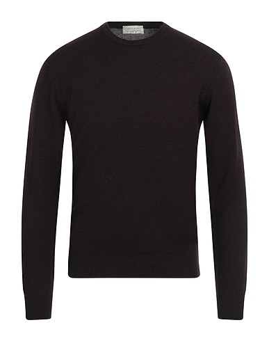 FILIPPO DE LAURENTIIS Pullover Testa di moro 75% Super 120s Lana, 15% Seta, 10% Cachemire