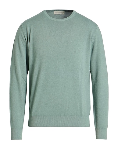 FILIPPO DE LAURENTIIS Pullover Vert sauge 75% Super 120s Laine, 15% Soie, 10% Cachemire