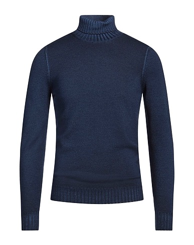 MOORER Dolcevita Blu navy 100% Lana Vergine