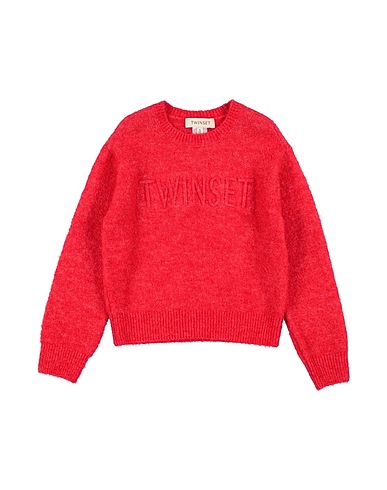 TWINSET Jumper Red 42% Acrylic, 34% Polyester, 22% Polyamide, 2% Elastane, Cotton