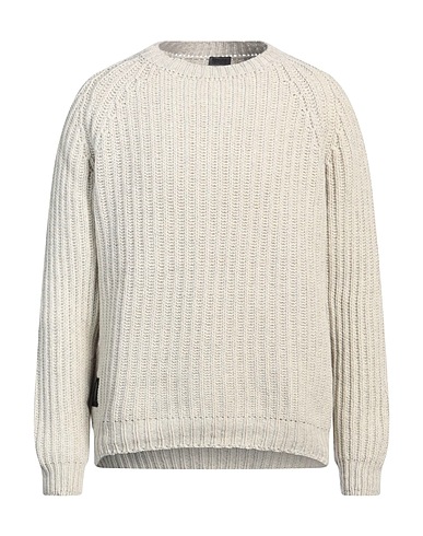 BLAUER. Pullover Off white 70% Wolle, 25% Polyamid, 5% Andere Fasern