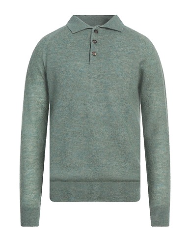 FILIPPO DE LAURENTIIS Jumper Green 50% Mohair wool, 36% Polyamide, 14% Wool