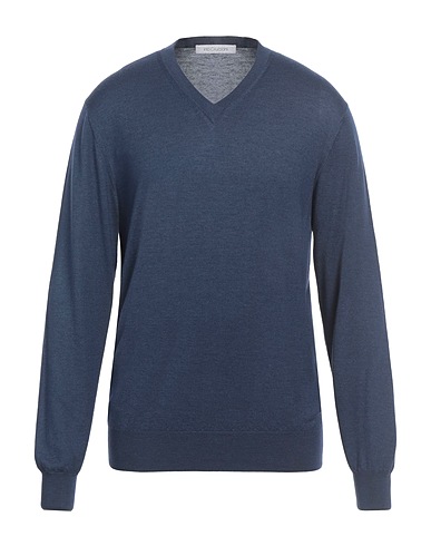 CRUCIANI Cashmere jumper Navy blue 70% Cashmere, 30% Silk
