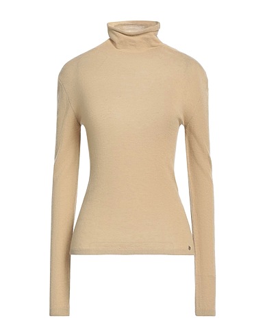 OTTOD'AME Turtleneck Khaki 60% Wool, 40% Polyamide