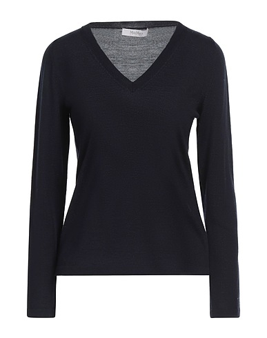 MAX MARA Sweater LEISURE Midnight blue 100% Virgin Wool