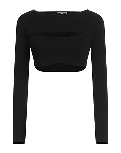 ELISABETTA FRANCHI Sweater Black 72% Viscose, 28% Polyester