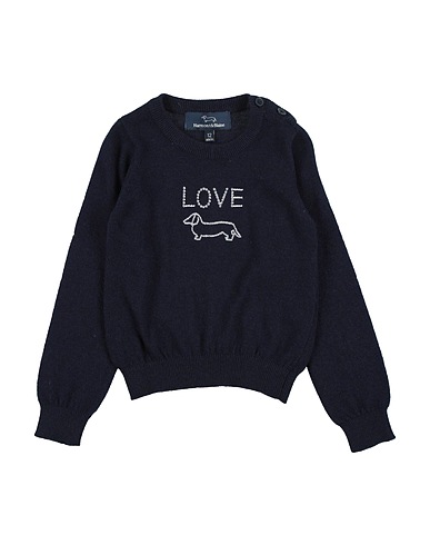 HARMONT & BLAINE Jumper Midnight blue 45% Merino Wool, 25% Viscose, 25% Polyamide, 5% Cashmere