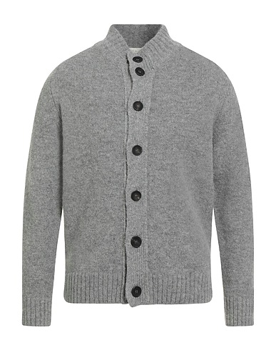 FILIPPO DE LAURENTIIS Cardigan Grey 60% Alpaca wool, 25% Merino Wool, 15% Polyamide