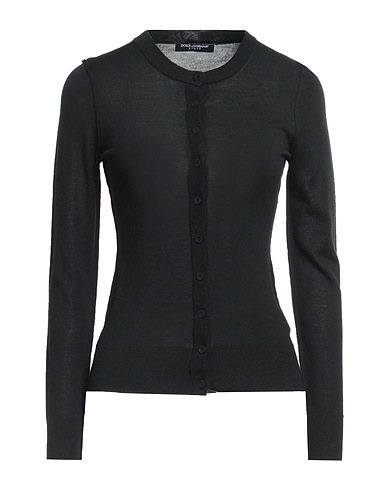 DOLCE&GABBANA Cardigan Black 100% Virgin Wool