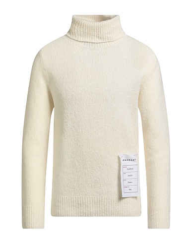 AMARANTO Rollkragenpullover Weiß 57% Wolle, 28% Kaschmir, 15% Nylon