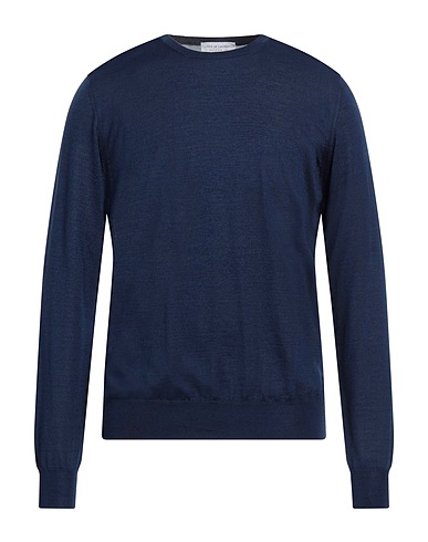 FILIPPO DE LAURENTIIS Kaschmirpullover  Marineblau 70% Kaschmir, 30% Seide