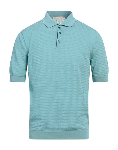 FILIPPO DE LAURENTIIS Jumper Turquoise 100% Cotton