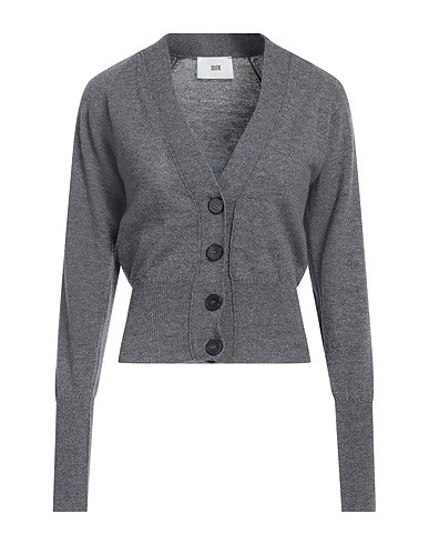SOLOTRE Cardigan Grey 100% Wool