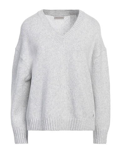 TRUE RELIGION Jumper Light grey 75% Wool, 25% Polyamide