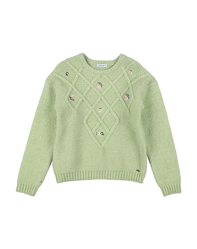 MAYORAL Jumper Light green 83% Polyester, 6% Acrylic, 6% Polyamide, 5% Wool