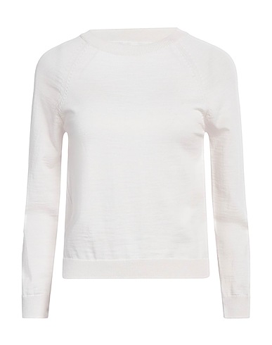 MARELLA Pullover MONOCHROME Grigio chiaro 100% Lana Vergine