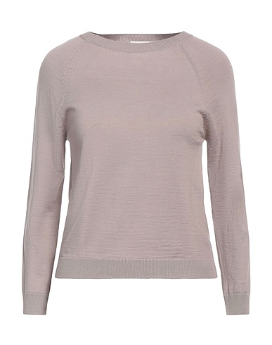 MARELLA Jumper MONOCHROME Taupe 100% Virgin Wool