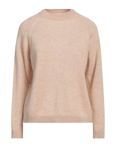 MOMONÍ Pullover Beige 50% Poliammide, 46% Lana di alpaca, 4% Poliestere metallizzato