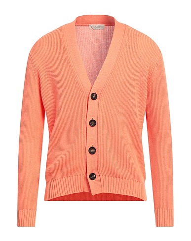 FILIPPO DE LAURENTIIS Cardigan Salmon pink 100% Cotton