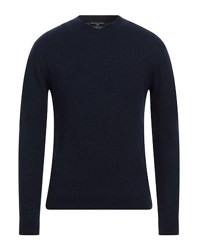 DANIELE FIESOLI Jumper LAB Navy blue 65% Merino Wool, 25% Polyamide, 10% Cashmere
