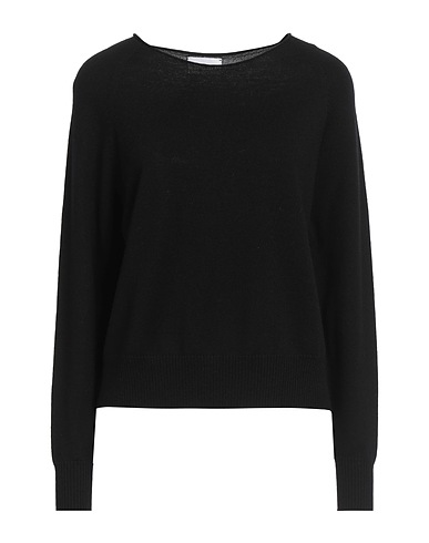 SCAGLIONE Pullover Nero 100% Lana Merino
