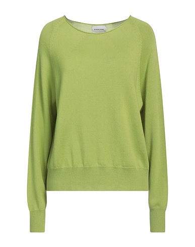SCAGLIONE Jumper Lime green 100% Merino Wool
